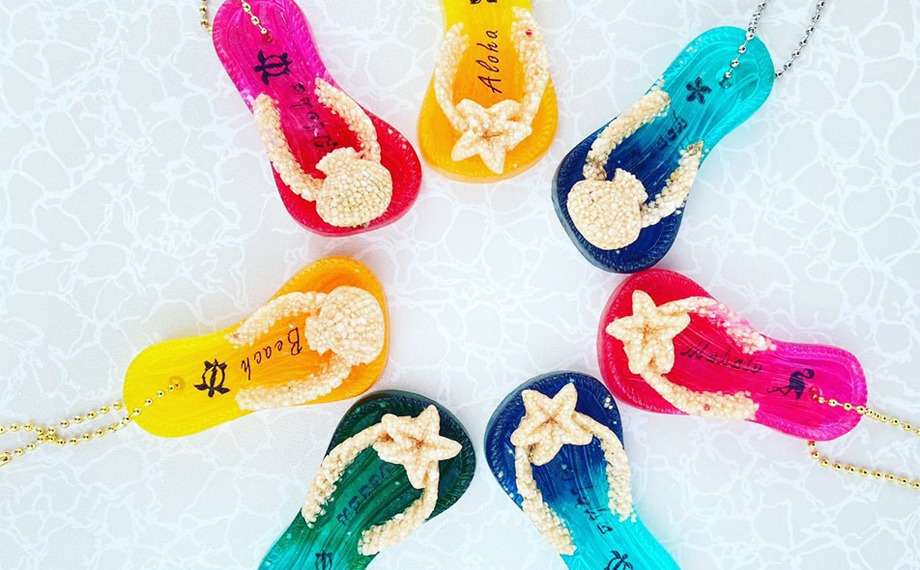 インアリウムサンダル キーホルダー