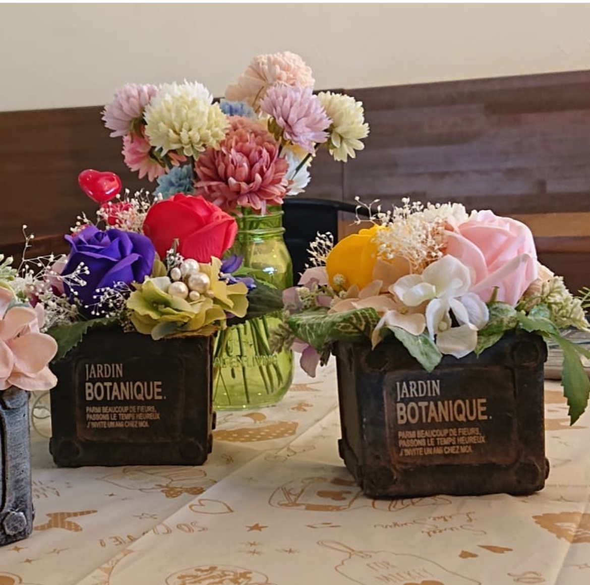 ソープフラワーアレンジ